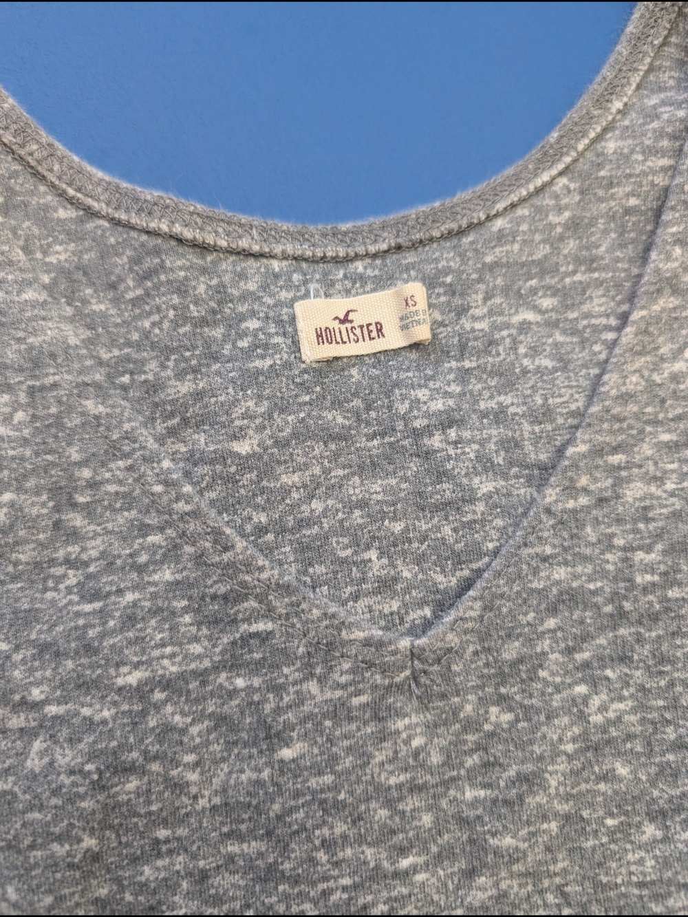Hollister Bundle 3/$20 Gray Heather Mini Dress - Picture 3 of 9